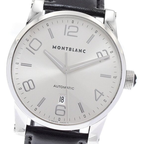MONTBLANC Time walker 7070 Date Silver Dial Automatic Men's Watch_887204